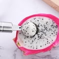 thumbnail image 4 of Tableware - Ended Headed Fruit Ice Spoon and Melon Spoon in Stainless Steel with Heart Shape Double Ended Design for Fruit and Watermelon Serving, 4 of 6