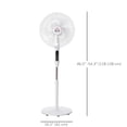 thumbnail image 3 of HOMCOM Standing Floor Fan with Remote Control Tall Pedestal Electric Fan, 3 of 10
