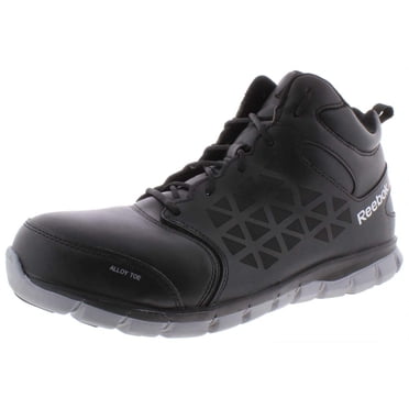 Reebok Work Men's Sublite Cushion Work Mid EH Black 10.5 E US E - Wide