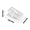 thumbnail image 2 of School Season Sale! Cameland Transparent Spring Clips Strong Spring Small and Easy To Carry Suitable for Office School Home To Organize Documents Photos and Other Small Items, 2 of 9