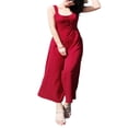 thumbnail image 2 of Robe Assortie Mère Fille Famille Femmes Filles Robe de Couleur Unie, 2 of 7