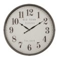 thumbnail image 2 of Monarch Specialties I 9024 - Horloges, Ronde 30 Pouces, Grande Surdimensionnée, Horloge Murale, Brun, Transitionnel, 2 of 4