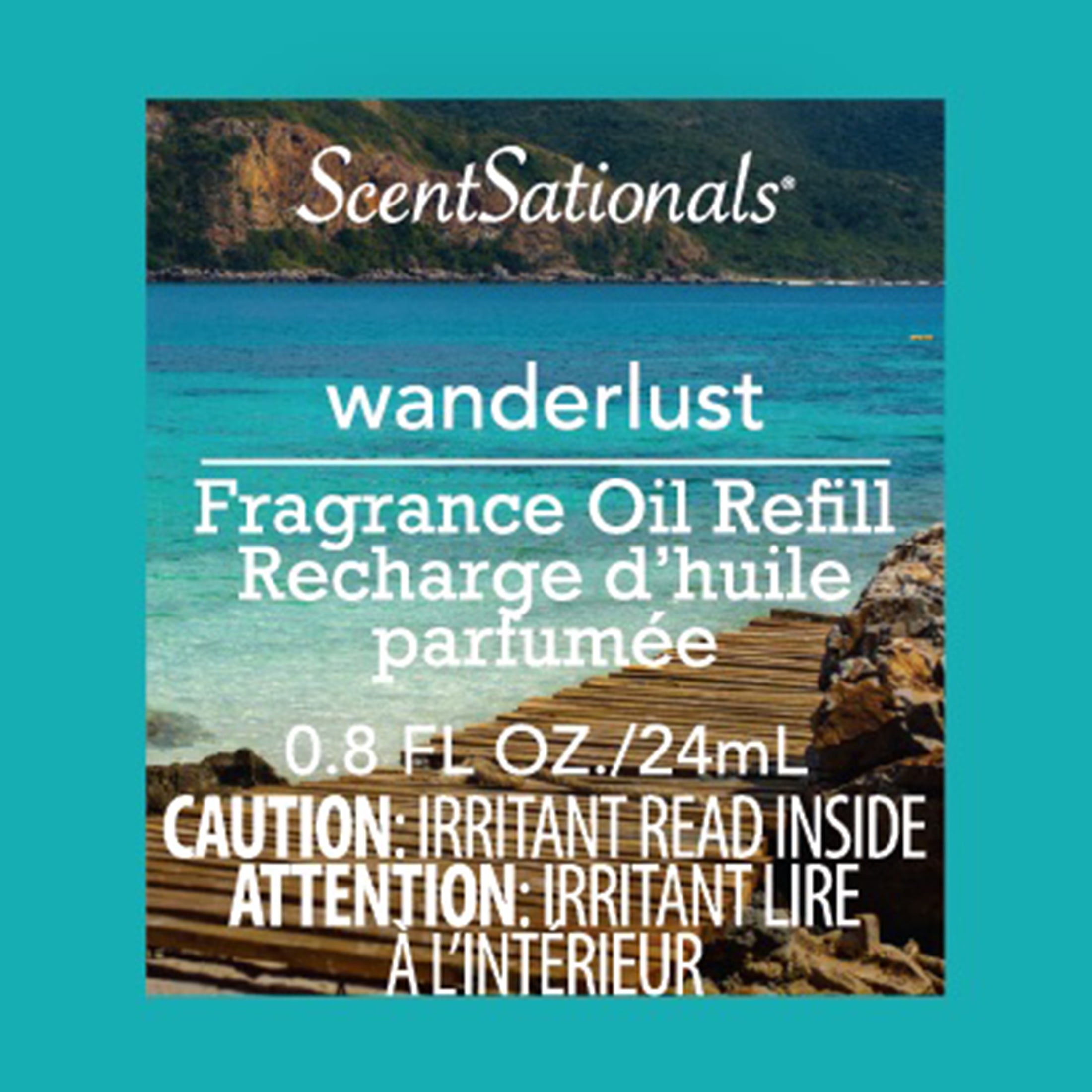 D'huile parfumée Scentsationals - Wanderlust