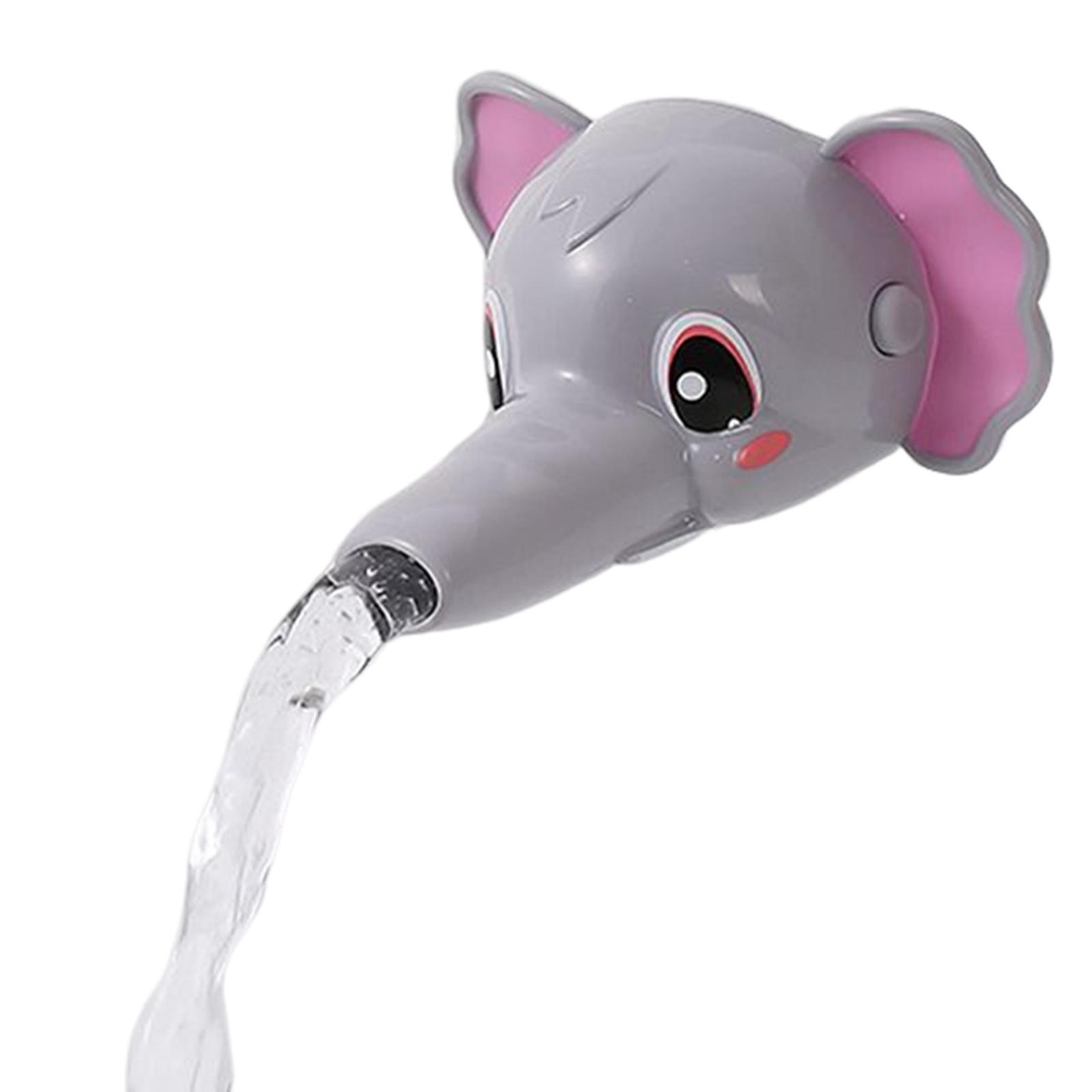 Rallonge de Robinet d'Eau pour Enfants Éléphant Gris