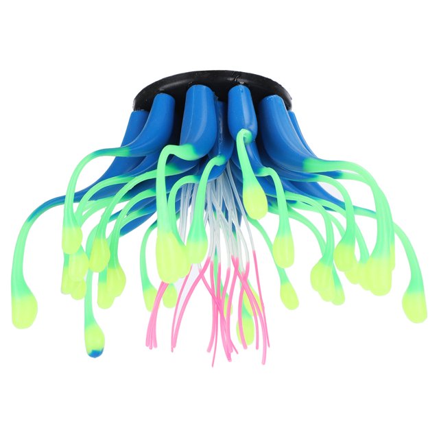 Silicone Artificial Coral, Durable Simulation Water Plant Ornament For Aquarium Fish Container Decoration