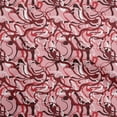 thumbnail image 1 of oneOone Cotton Poplin Twill Red Fabric Abstract Fabric For Sewing Printed Craft Fabric By The Yard 56 Inch Wide, 1 of 4