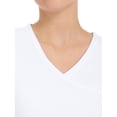 thumbnail image 2 of Scrubstar Core Essential Women's Wrap Scrub Top, 2 of 7