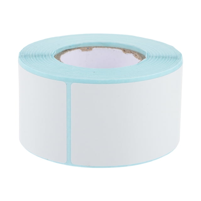 CIMAXIC Label Roll 300pcs/Roll Self Adhesive Label Roll for Printing Mailing Sticky Price Sticker,3.15"X1.57"X0.04"