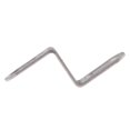 thumbnail image 4 of Almencla 3-6pack Motorcycle Universal Exhaust Muffler Pipe Z Type Mounting Clamp Bracket 5 Pcs, 4 of 8