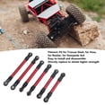 thumbnail image 4 of 6Pcs RC Car Rod - Aluminum Alloy RC Car Steering Tie Rod, Enhances Performance, Temperature Resistant, for Slash Remote Controlled Car, 4 of 7