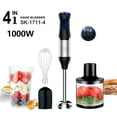 thumbnail image 1 of JUNWELL Portable 5 Speeds Electric Blender with Stainless Steel Blades Baby Food Multifunction Juicer Kitchen Appliances, 1 of 5