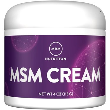 MRM Nutrition - MSM Cream Healthy Skin Support - 4 oz.