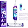 thumbnail image 1 of Swiffer PowerMop Multi-Surface Mop Kit for Floor Cleaning, Fresh Scent, Mopping Kit Includes PowerMop, 2 Mopping Pad Refills, 1 Floor Cleaning Solution with Fresh Scent and 2 batteries, 1 of 22