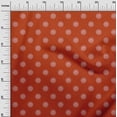 thumbnail image 3 of oneOone Cotton Flex Red Fabric Asian Circle Block Sewing Material Print Fabric By The Yard 40 Inch Wide, 3 of 4