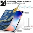 thumbnail image 4 of iPad PRO 12.9 Inch 2nd Gen [ Pro 12.9 2017 2 Gen ] A1670 A1671 MQDC2LL/A MQDD2LL/A MQDA2LL/A MP6H2LL/A MP6J2LL/A MP6G2LL/A MPL02LL/A MPL12LL/A MPKY2LL/A Smart Printed PC Cover - Starry Night, 4 of 4
