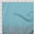 thumbnail image 1 of Soimoi Viscose Chiffon Fabric Leaves & Berries Panel Print Sewing Fabric Yard 42 Inch Wide, 1 of 5
