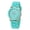 Mint Green_3, variant on GENEVA Brand Women Watches 2023 New Fashion Ladies Quartz Wrist Watch Rubber Strap Simple Casual Watches for Women Reloj Mujer WHITE_4