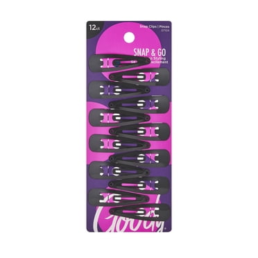 Goody Classics Contour Clips - Noir - 12Ct