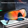 thumbnail image 3 of Lunettes de Sport Intelligentes, Lunettes de Sport Musicales Multifonctionnelles Haute Définition Colorées pour la Conduite, 3 of 7