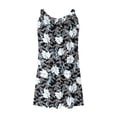 thumbnail image 5 of CEHVOM Robe de Plage pour Femme, Paréo de Bikini, Tenue de Plage, Décontractée, Vacances, Courte, d'Été, Dos Nu, 5 of 5