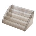 thumbnail image 1 of lionlar Clear Display Stand Decorative Acrylic Riser for Nail Polish Makeup Bathroom 5 Tier, 1 of 9