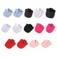 thumbnail image 4 of Maoww Femmes Conception Simple Couleur Unie Faux Col Filles Formelle Fausse Demi-Chemise Décoratif Revers Amovible Accessoire Point Rouge, 4 of 8