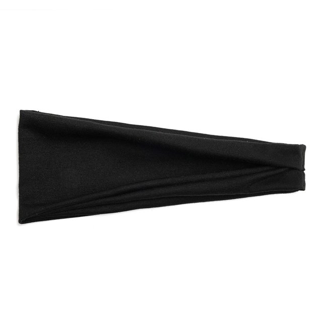 Wweixi Elastic Hair Bands For Comfort And High Elasticity Sweat Absorption 1black 1 1Set