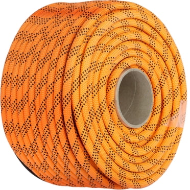 VEVOR Corde en Polyester à Double Tresse de 7/16 Po, Corde de Traction en Nylon de 200 Pieds, Charge en Polyester à Haute Force de 880 Lb, Corde de Navigation pour Arboriste, Jardinage, Marine (7/16 Po-200 Pieds)