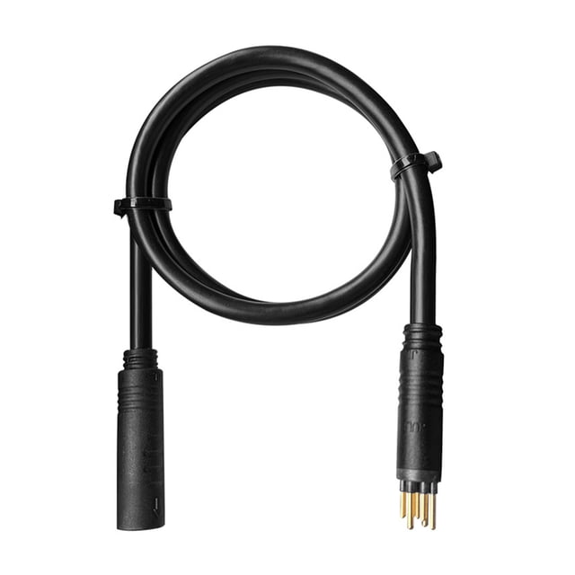 Câble d'Extension Moteur Vélo Électrique Femelle à Mâle 9 Broches Roue Étanche