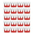 thumbnail image 2 of Fork Type Terminal Strips, Copper Conductor Jumper Block Terminal Strips Flame Retardant Red  For Household Appliances TB 1503, 2 of 8