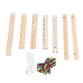 thumbnail image 3 of Kids Weaving Loom, Glossy Frame Kids Weaving Kit High   For DIY, 3 of 8