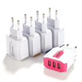 thumbnail image 2 of EU Plug Triple USB Port Wall Home Travel AC Power Charger Adapter, 2 of 3