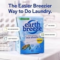 thumbnail image 5 of Earth Breeze Laundry Detergent Sheets Fresh Scent - 60 Loads No Plastic Jug Concentrated Laundry Detergent 30 Sheets, 5 of 5