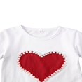 thumbnail image 4 of T-Shirt Imprimé Cœur pour Filles + Jupes Saint-Valentin, 4 of 6