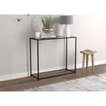 thumbnail image 1 of Safdie & Co. Table Console 31L Verre Métal Noir, 1 of 4