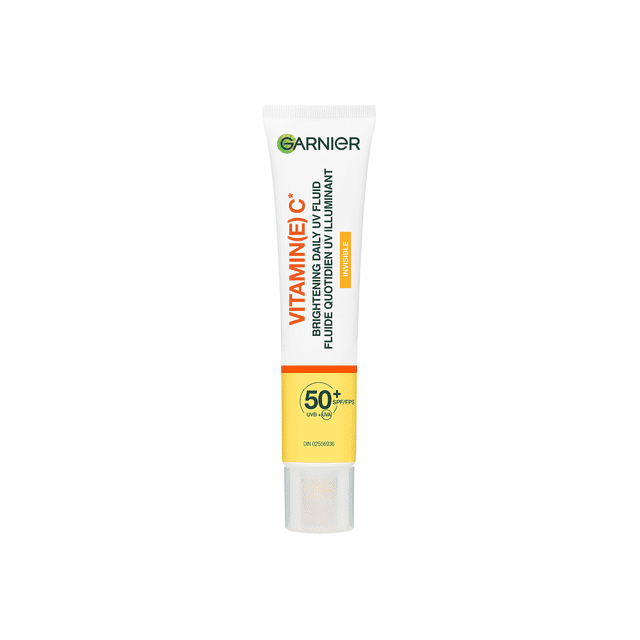 Garnier Vitamin C Daily UV Invisible Fluid Sunscreen Moisturizer SPF 50+, 50 ml