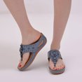 thumbnail image 1 of Qertyioot Sandales Femmes Confortables Mode Femmes Couleur Unie Bout Pincé Sandales Confortables, 1 of 8