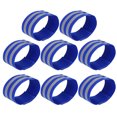 thumbnail image 1 of Unique Bargains 8pcs Reflective Bands for Arm High Visibility Night Cycling Riding Reflector Tape Straps Bracelet, 1 of 4