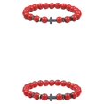 thumbnail image 2 of Redempat Fashionable And Comfortable To Wear Unisex Beaded Bracelets For Everyday Chic Korean pine 2Set, 2 of 6