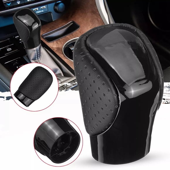 Black PU Leather Gear Shift Knob For Lexus ES350 GX460 IS300 NX300 RC RX350