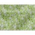 thumbnail image 4 of oneOone Viscose Jersey Light Green Fabric Texture & Triangle Geometric Craft Projects Decor Fabric Printed By The Yard 60 Inch Wide, 4 of 5