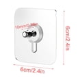 thumbnail image 2 of TopLLC Traceless Screw Stickers, No Punching Hooks, Picture Frame Stickers, Wall Nails, Wall-mounted Nails, Nail Hooks, 2 of 2