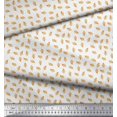 thumbnail image 3 of Soimoi Poly Georgette Fabric French Horn Musical Instrument Print Sewing Fabric Yard 52 Inch Wide, 3 of 3