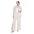 thumbnail image 2 of George Women's Linen-Blend Wide Leg Pant, 2 of 6