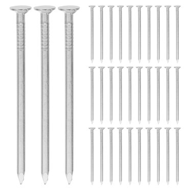 KAKOWELY 50pcs Woodworking Nails Home Decor Nails Metal Nails for DIY Pictures Hanging,1.97X"X0.08"X0.08"
