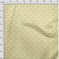 thumbnail image 3 of oneOone Georgette Viscose Fabric Dot & Bicycle Block Decor Fabric Printed BTY 42 Inch Wide, 3 of 4