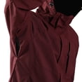 thumbnail image 4 of Birdeem Mansolid Color Water Resistance Drawstring Pockets Hooded Outdoor Jacket Coat, 4 of 6