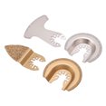 thumbnail image 3 of Universal Carbide Saw Blades, Individually Wrapped  And Carbide Oscillating Saw Blades Multi Tool Kit Compatibility  For Cutting, 3 of 8