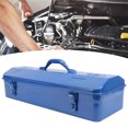 thumbnail image 1 of Portable Storage Box, Blue Toolbox Metal Structure High Load Bearing Portable Tool Storage Organizer for Workshop Garage Car Job Site, 1 of 7