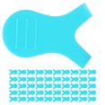 thumbnail image 1 of Khall 50pcs Y Forme de Cils Brosse Cils Extension Greffage Perming Brosse Mascara Outils, Cils Greffe Brosse,Y Forme de Cils Greffe Brosse, 1 of 8